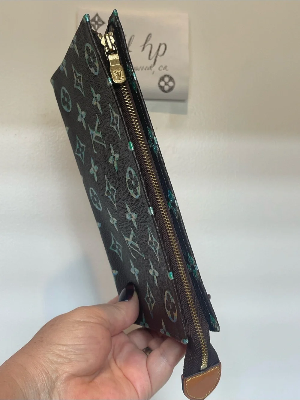 Louis Vuitton cracks not